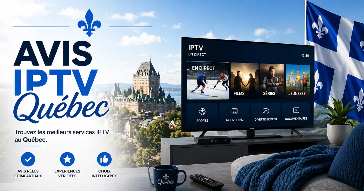 Thèmes agrégés des avis authentiques d'abonnés IPTV québécois en 2026 montrant points positifs et critiques principaux